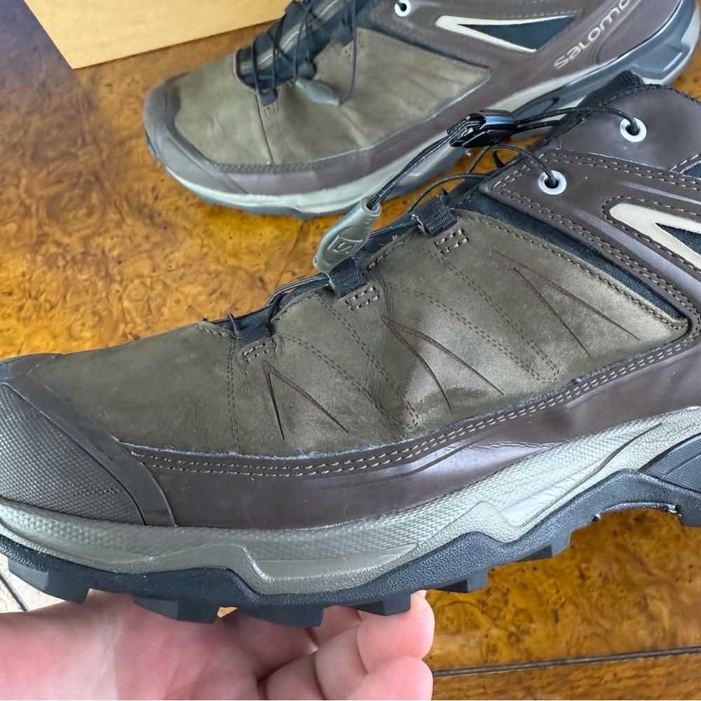 Salomon Men's Trail Shoes - Brown and Black - Picture 11 of 16